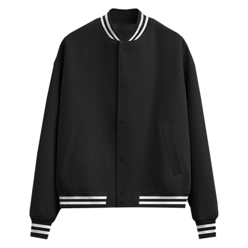 Бомбер унисекс футер без начеса с контрастом 340гр плотность(арт.REX71)