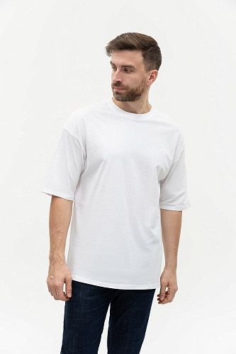 Футболка унисекс оверсайз 140гр плотность (арт.REX39)