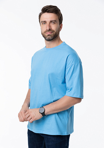 Футболка унисекс оверсайз 140гр плотность (арт.REX39)