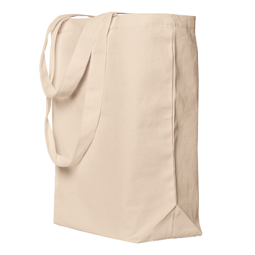 Cумка шопер хлопок 43,5x40,5x14 см, 260гр. плотность (арт. REX260)