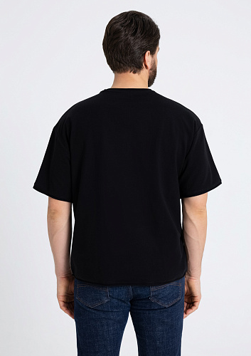 Футболка унисекс оврсайз со спандексом 260гр плотность (арт. REX41)